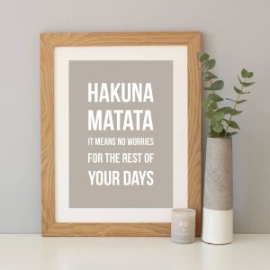 Definição Hakuna Matata